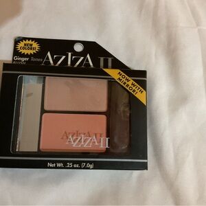 Vintage Aziza Ginger Tones Blush Duo Size .25 oz with Mirror